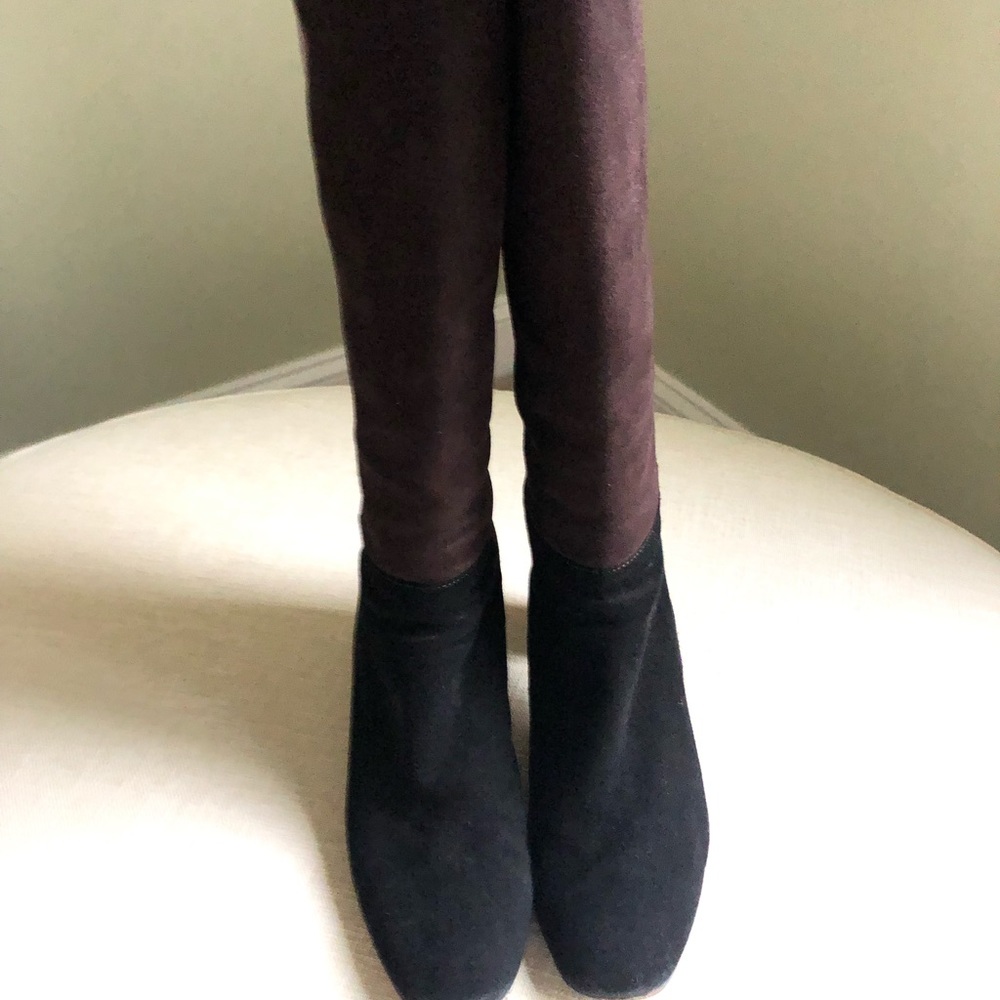 Aquataila Color Block Suede Boots